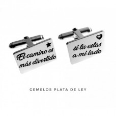 Gemelos Plata Padrino 4